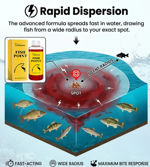 Red Worm Fish Booster