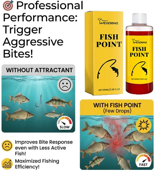 Red Worm Fish Booster