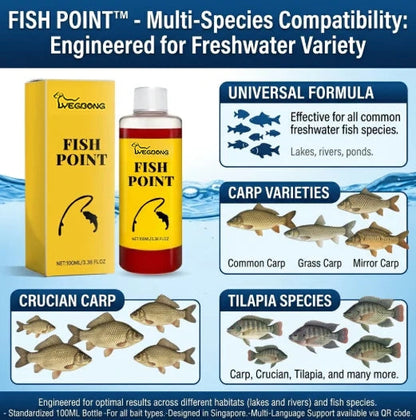 Red Worm Fish Booster